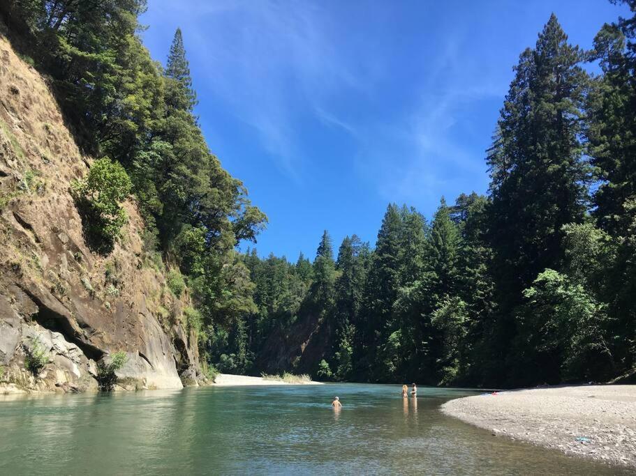 Appartamento Little House In The Redwoods With A Hot Tub! Garberville Esterno foto